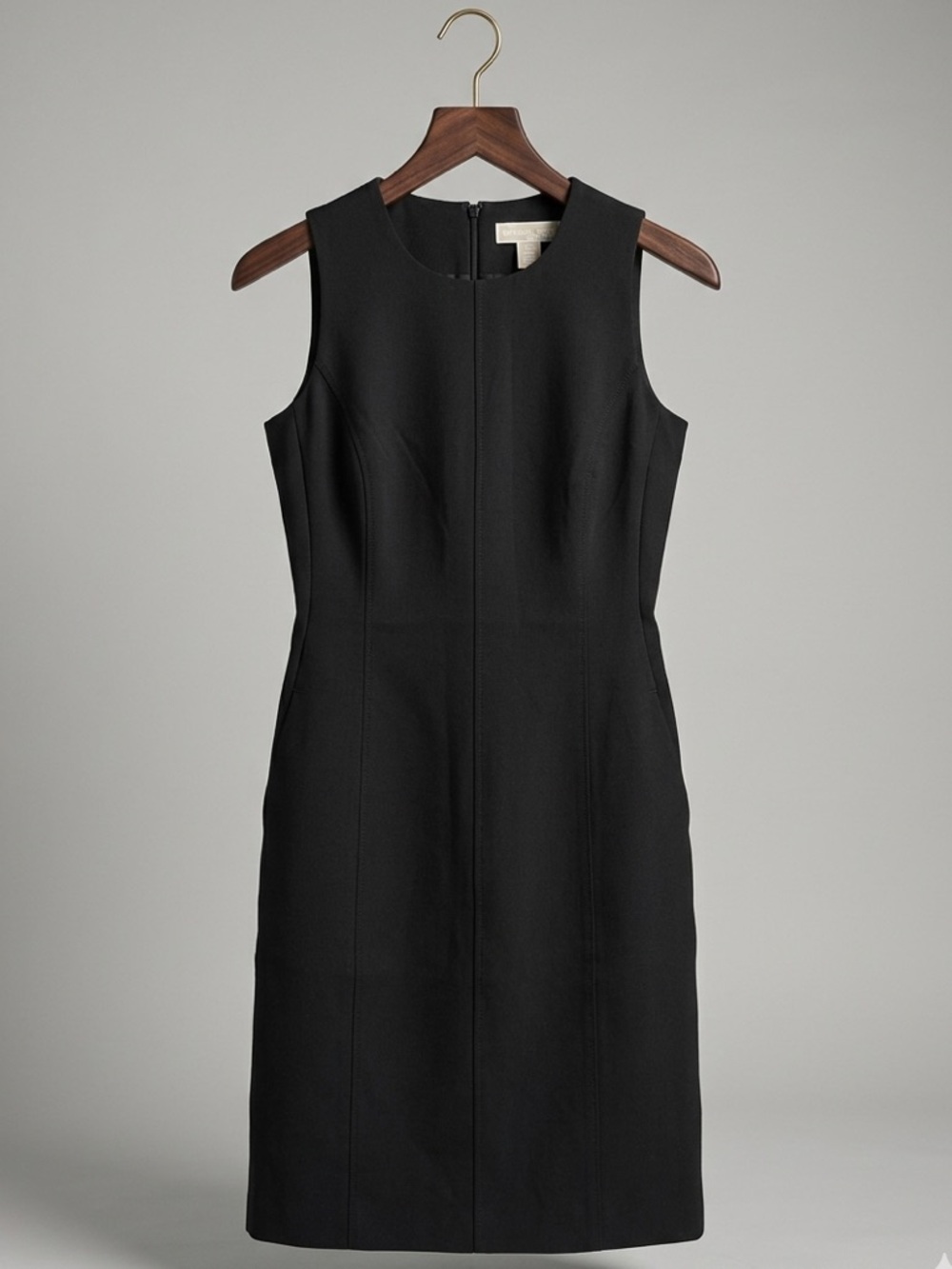 MM. LAFLEUR New York Classic Black Sleeveless Sheath Dress Size 0p - Picture 4 of 12